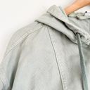 BDG  Denim Zip Up Bomber Jacket Green Size M Photo 1