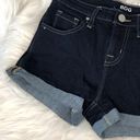 Urban Outfitters BDG  Mid Rise Alexa Shortie Denim Dark Wash Jean Shorts size 26 Photo 3