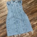 ZARA  Denim Mini Dress Photo 0