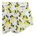 L'Agence  Womens Audrey Mid Rise Shorts | Ivory/Yellow Lemons Size 23 | NWT Photo 10