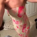 Floral Strapless Dress Multi Photo 0