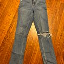 Abercrombie & Fitch Abercrombie Curve Love Ultra High Rise 90s Slim Straight Jean Photo 1