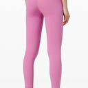 Lululemon wunder under leggings size 4 magenta glow 25” Photo 0