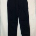 Nordstrom  SIGNATURE Patch Pocket Ankle Pants Navy Blue Cropped Crop 100% Cotton Photo 2