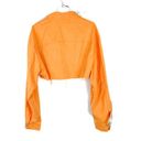 Mistress Rocks NWT  Enrich Cropped Tangerine Denim Jacket Size Large L NEW Photo 8