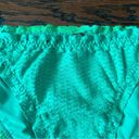 Vix Paula Hermanny  Scales Ripple String Bikini Bottoms in Apple Green Small NEW Photo 2