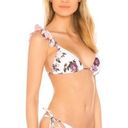 Agua Bendita  Pink and Purple Floral Bikini Photo 0