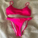 SheIn Hot Pink Bikini Photo 0