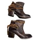 FREEBIRD by Steven Freebird Casey Distressed Brown Booties Photo 4