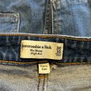 Abercrombie & Fitch  Curve Love High Rise Skinny Jean color:‎ medium Size 30 Photo 4