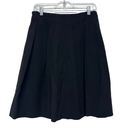 Emporio Armani  Black Wool Pleated Skirt S‎ Photo 1