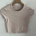 Alo Yoga  Stretch Neutral Tan Cream Cropped Top Athleisure Active Yoga XS Photo 0