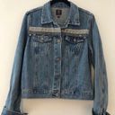 Boom Boom Jeans  boho embroidery jean jacket. Photo 1