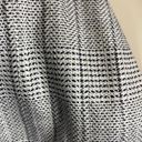 Houndstooth Sasson Blazer Jacket 8 Herringbone  Knit V-Neck Business Casual Chic Photo 3