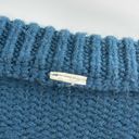 Lululemon  Yin To You Sweater Alberta Lake Blue Side Slits 100% Wool Size 2 Photo 2