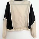 Zyia  Active Women’s Black and Tan Block Zipper Windbreaker Jacket Size XL Photo 5