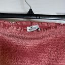 Hollister Pink Velvet tube top Photo 8