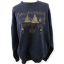 Vintage California Crewneck Sweatshirt Blue Size XXL Photo 0