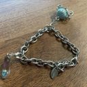 Disney  Cinderella Wagon and Slipper Charm Bracelet Photo 1