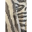 STAUD  Cassia Zebra Shawl - Animal - Off White Multi Large Photo 6