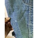 Womens Denim Vest Jacket Snap Button Blue Western Rockability Cowgirl 90's XL Photo 2