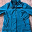 The North Face  Women’s SoftShell Blue Full Zip Jacket Sz XL Photo 1