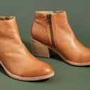 Anthropologie SILENT D X  | Orvis Perforated Booties Tan Caramel | Size 39 / 8.5 Photo 0