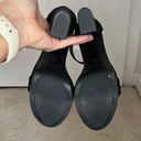 Bamboo Black Platform Heels Photo 4