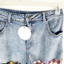 Rehab  LAB Reimagined High Waist Flannel Flare Lumberjack Bells Jeans Size Large Photo 9