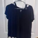 Mossimo Denim Black Top Photo 0