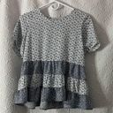 Paper Crane Blue Blouse Photo 2