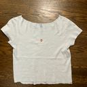 Brandy Melville St Moritz Switzerland Embroidered Tee Photo 2