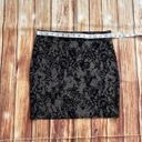 Forever 21 Womens Lace Pattern Mini Pencil Skirt Size Medium Photo 7