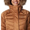 Columbia NWT  Women's Lay D Down III Mid Jacket SZ-2X Color: Camel Brown Satin Photo 6