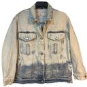 Golden Goose  Deluxe Brand Ombre Acid Wash Denim Jacket Size S Photo 0