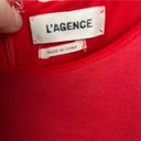 L'Agence L’Agence Red Sleeveless Midi Bodycon Dress - size Medium Photo 2