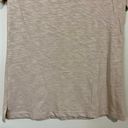 Felina Women’s Slub Jersey V Neck Short Sleeve Tee Atmosphere Beige Size Sm NWT Photo 2