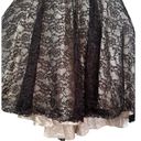 A.L.C. Black Label Black Lace Trumpet Formal Party Wedding Dress Sz 6 Photo 2