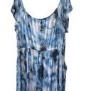 Torrid  Tie Dye Blue Super Soft Culotte Jumpsuit Women's 3X 22/24 Photo 2