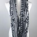 Charlotte Russe  Black & White Infinity Scarf Photo 0