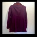 London Fog  Peacoat Style Deep Purple With A Removable Scarf Womens Small. Photo 11