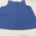 DKNY  pure Womens Linen V-Neck Tank Top size xl (b10) Photo 5