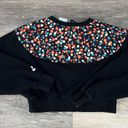 Nike Sportswear Heritage Floral Print Cropped Fleece Sweatshirt Photo 4