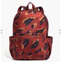 Madewell The Resourced Backpack In Painted Leopard Photo 0