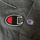 Champion  Hooded Sweatshirt Dark Gray Size Medium Photo 2