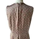 Krass&co NY &  Eva Mendes Taupe Floral Dress Size 12 Photo 5