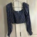 Aerie Puff Long Sleeve Crop Top Photo 0