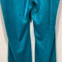 Juicy Couture Peacock Green Velour Classic Logo Track Pants Joggers Size XL Photo 9