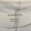 Everlane NWT  The Organic Cotton Box-Cut Pocket Tee in White Photo 4