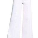 L'Agence  Sandy High Rise Wide Leg Jeans Cotton Blend White Womens Size 31 Photo 0